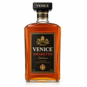 Licor Venice Amaretto | Botella de 70 cl - Cristal