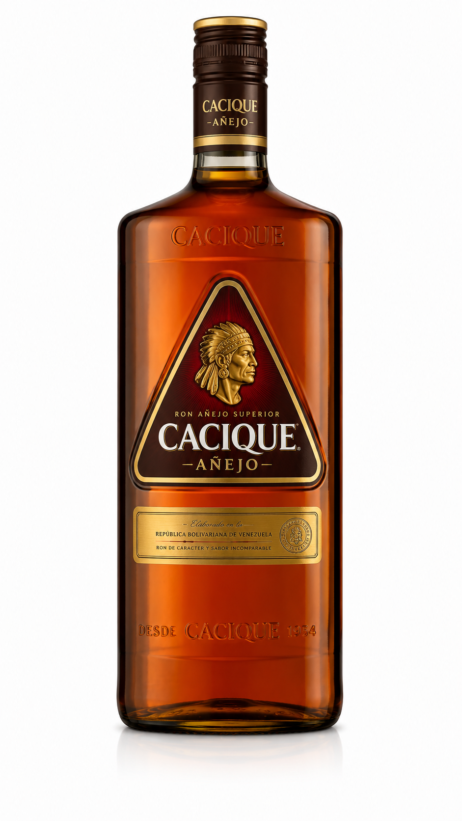 Ron Cacique Añejo | Botella de 70 cl - Cristal
