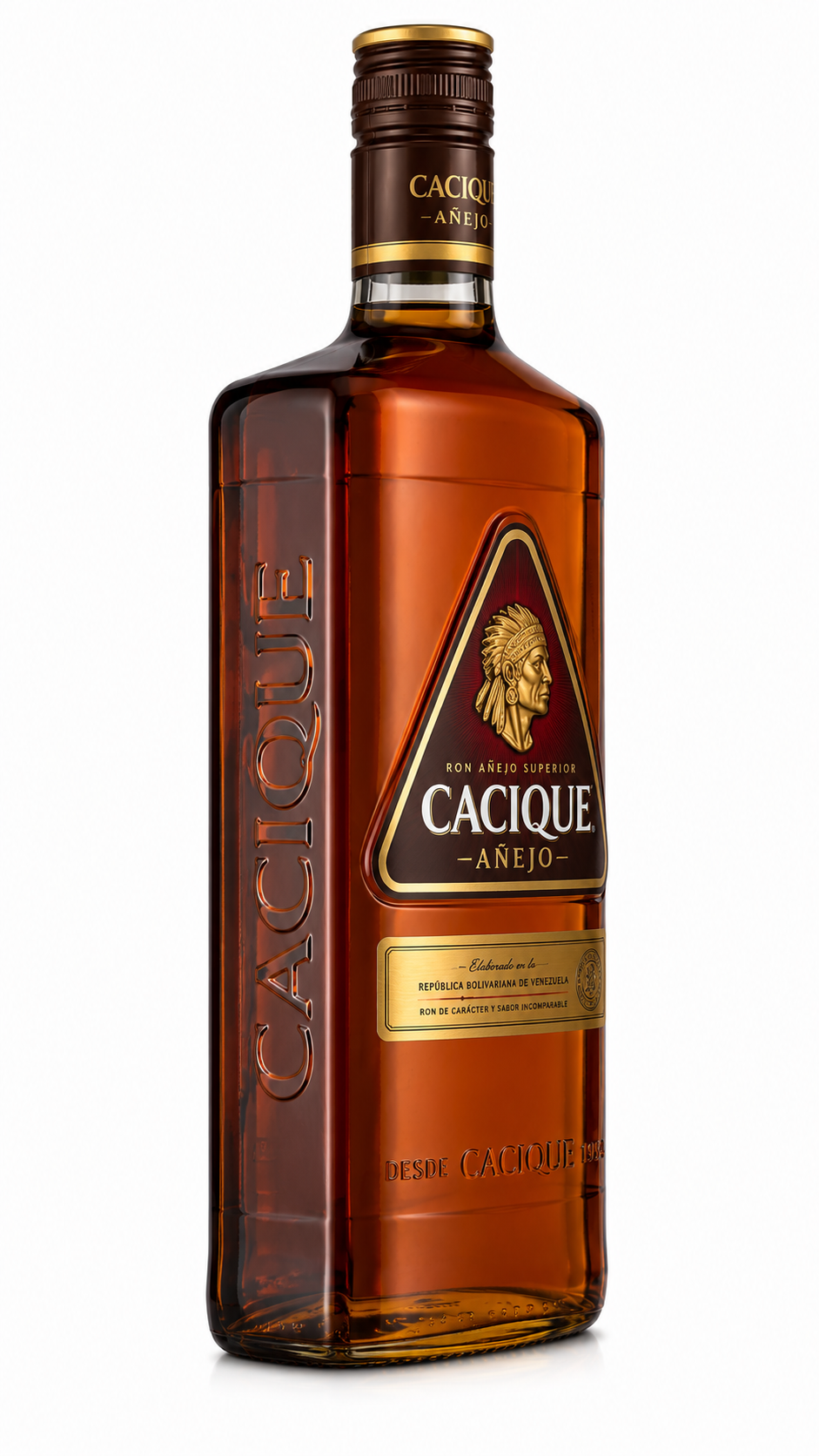 Ron Cacique Añejo | Botella de 70 cl - Cristal - imagen 3