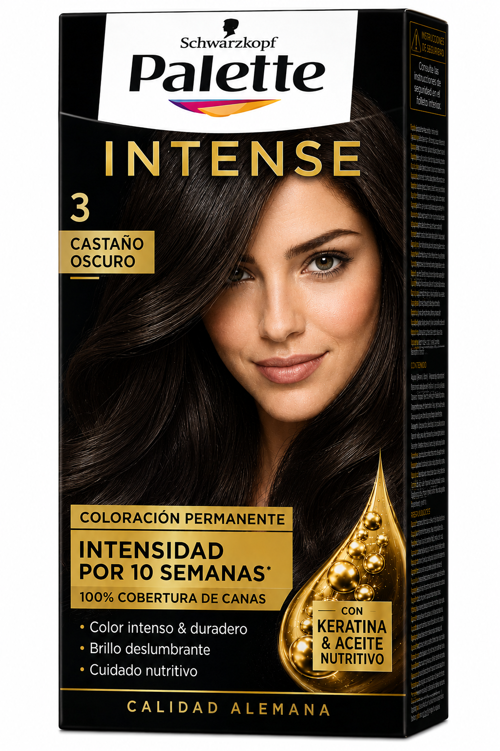 Palette Intense Tinte 3 Castaño Oscuro