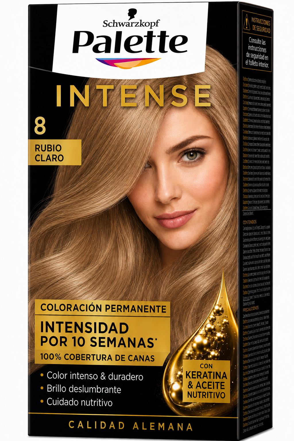 Palette Intense Tinte 8 Rub Claro