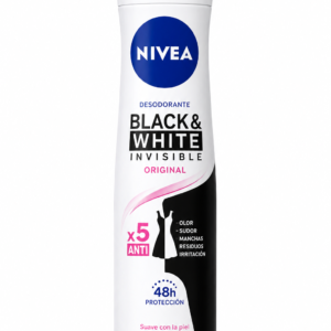Nivea Desod Spray Black & White Invisible 200 ml