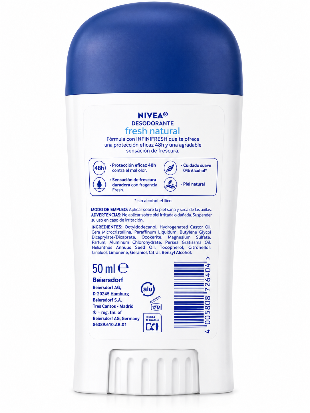 Nivea Desod Stick 50 ml - Imagen 2