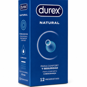Durex Preservativo Natural | 3 UDS | Caja 12 uds.