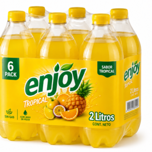 Enjoy Tropical | Pack de 6 Botellas (2 L)