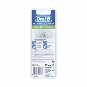 Oral-b Recambio Eléctrico Cross Action 2 Ud
