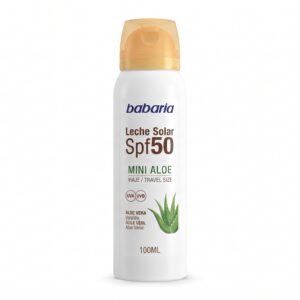 Babaria Spf50 Leche Mini Aloe Viaje 100ml