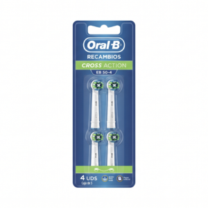 Oral-b Recambios Cross Action EB 50-4 4 uds