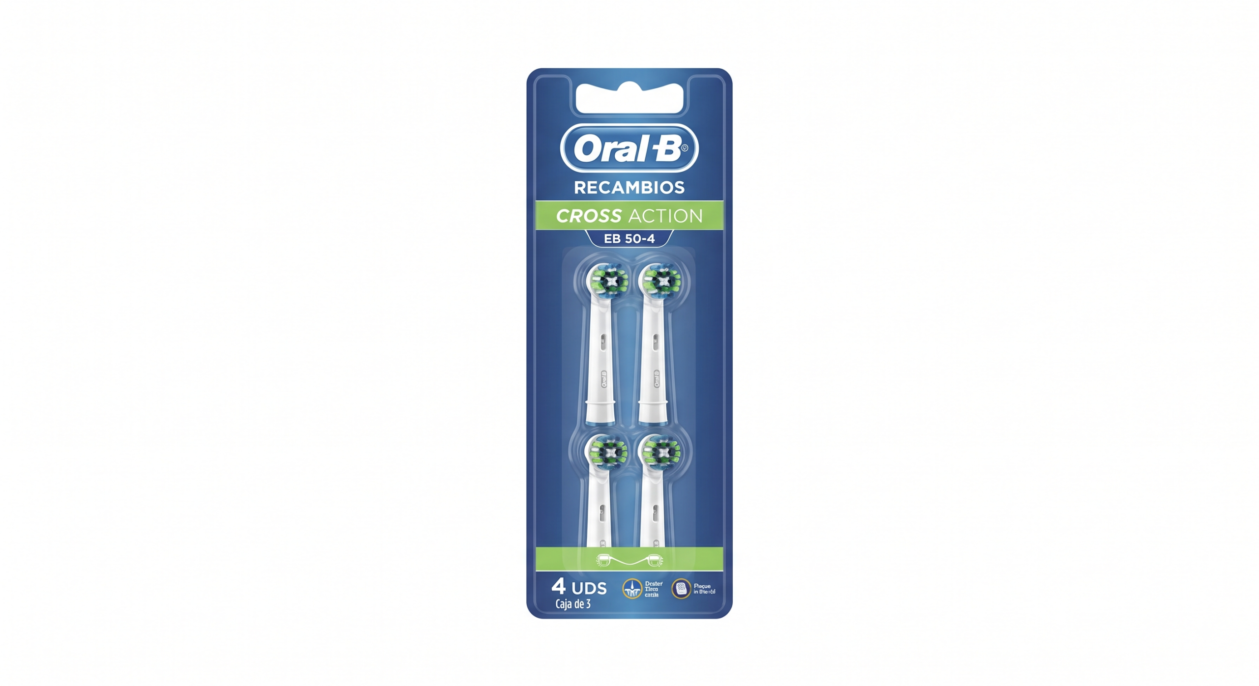 Oral-b Recambios Cross Action EB 50-4 4 uds