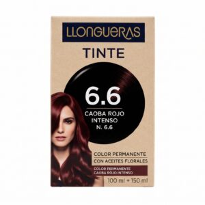 Llongueras Tinte N. 6.6 Caoba Rojo Intenso