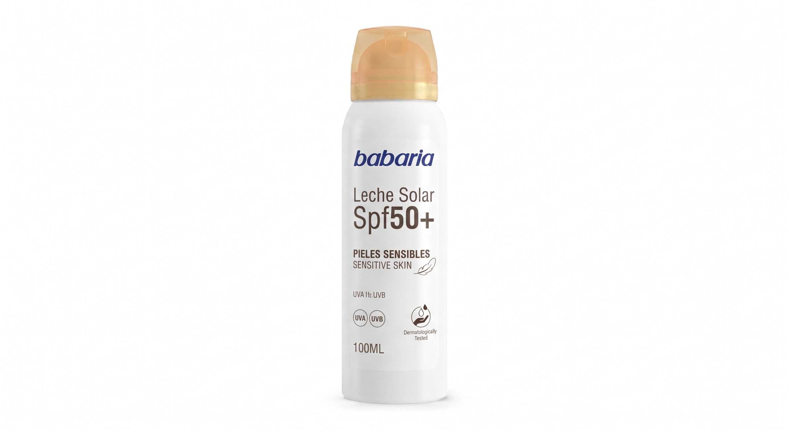 Babaria SPF50+ Leche Pieles Sensibles 200ML / 100ML