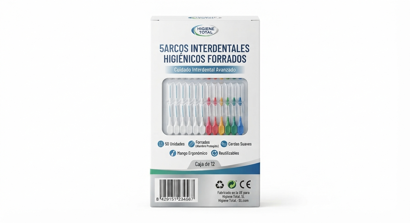 Set Arcos Interdentales Higienicos Forrados