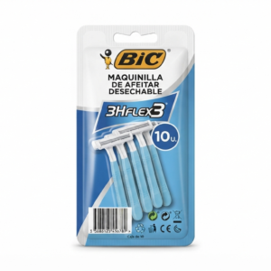 Bic Maquinilla de Afeitar Desechable 3H Flex3