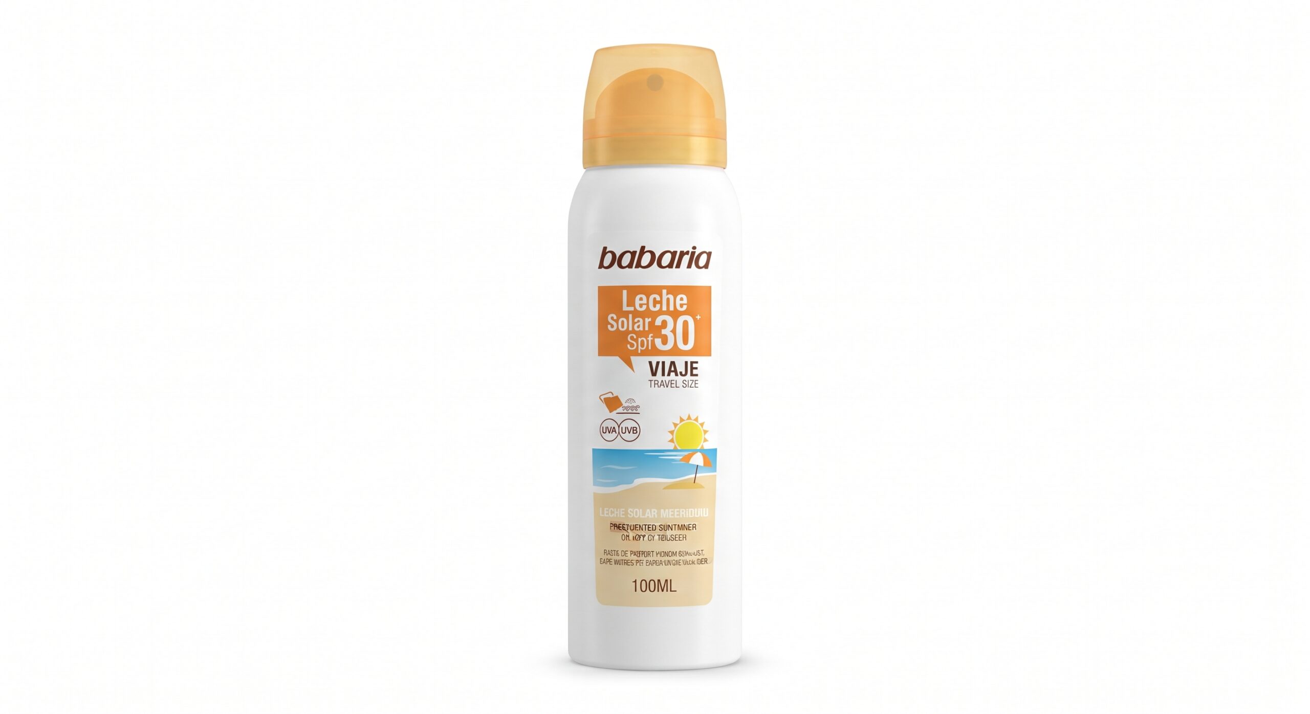 Babaria Spf30 Leche Viaje 100ml
