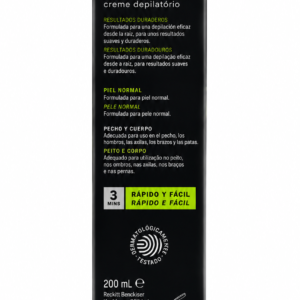 Veet Men Crema Depilatoria | 200 ml | Caja 6 uds.