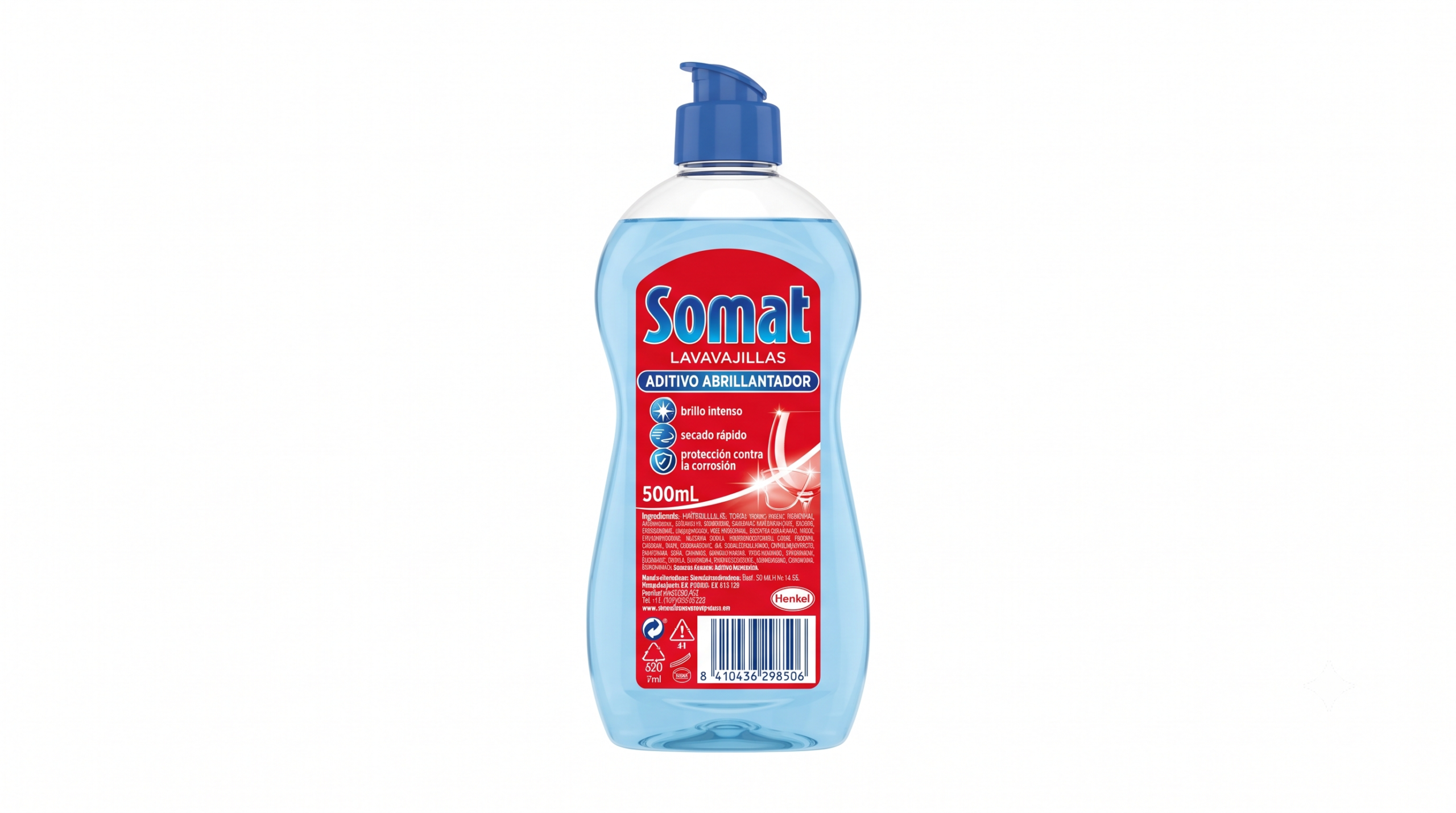 Somat Lavavajill.aditivo Abrillantador | 500ML | Caja de 10 - imagen 6