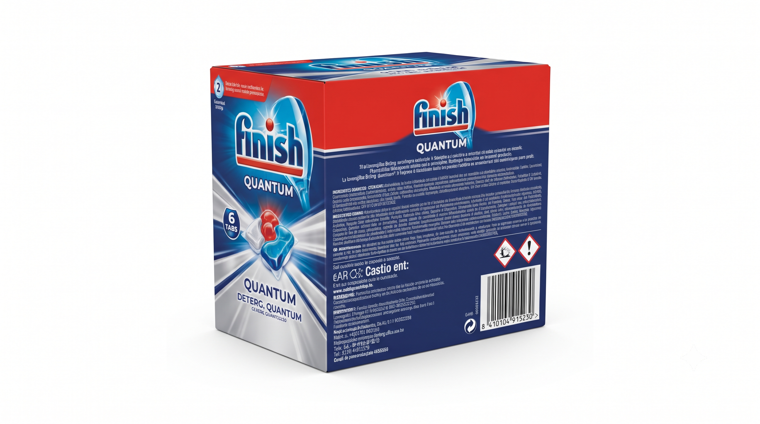 Finish Lavavajill.deterg.qua NTUM | Caja de 6 - imagen 2
