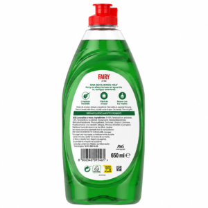 Fairy Lavavajillas MANO | 650ML | Caja de 8 | Botella plástico