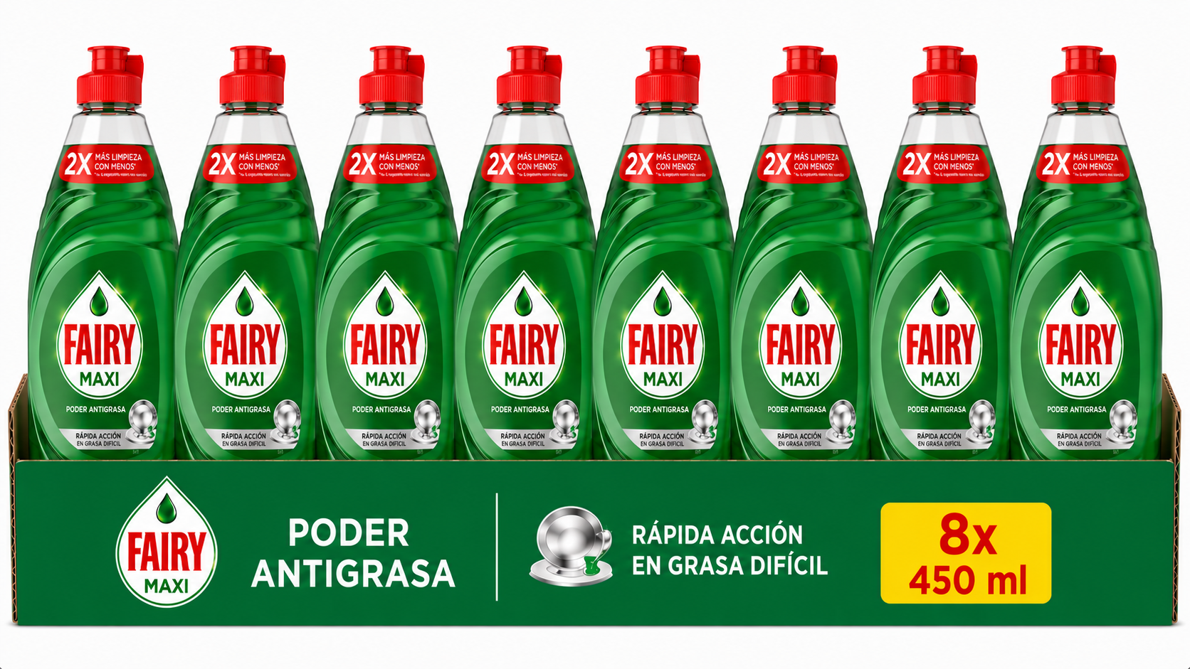 Fairy MAXI | 450 ML | Caja de 8 - imagen 9
