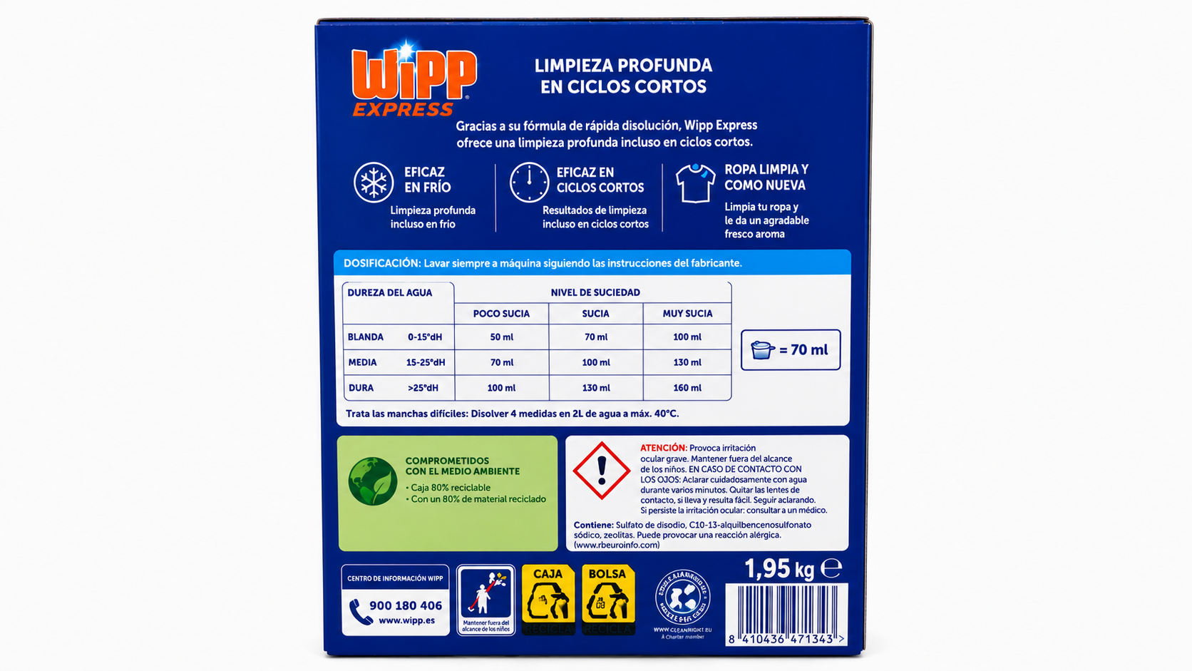 WIPP Express DET | 1.95KG | Caja de 4 - imagen 3
