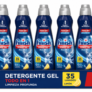 Finish Lavavajill.deterg.gel | 35 LAV. / 700ML | Caja de 7 | Botella plástico