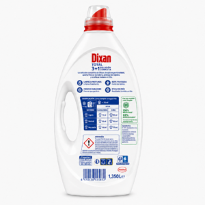 Dixan GEL Deterg | 1,350L. | Caja de 4 | Botella plástico