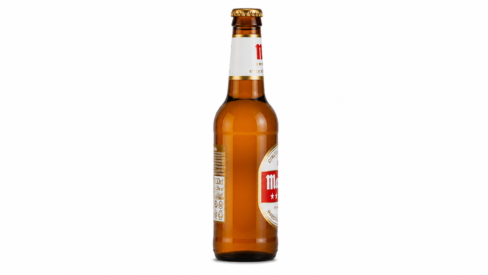 Cerveza Mahou Clásica (Rubia) | Caja de 24 Botellas (33 cl) - Cristal - imagen 5