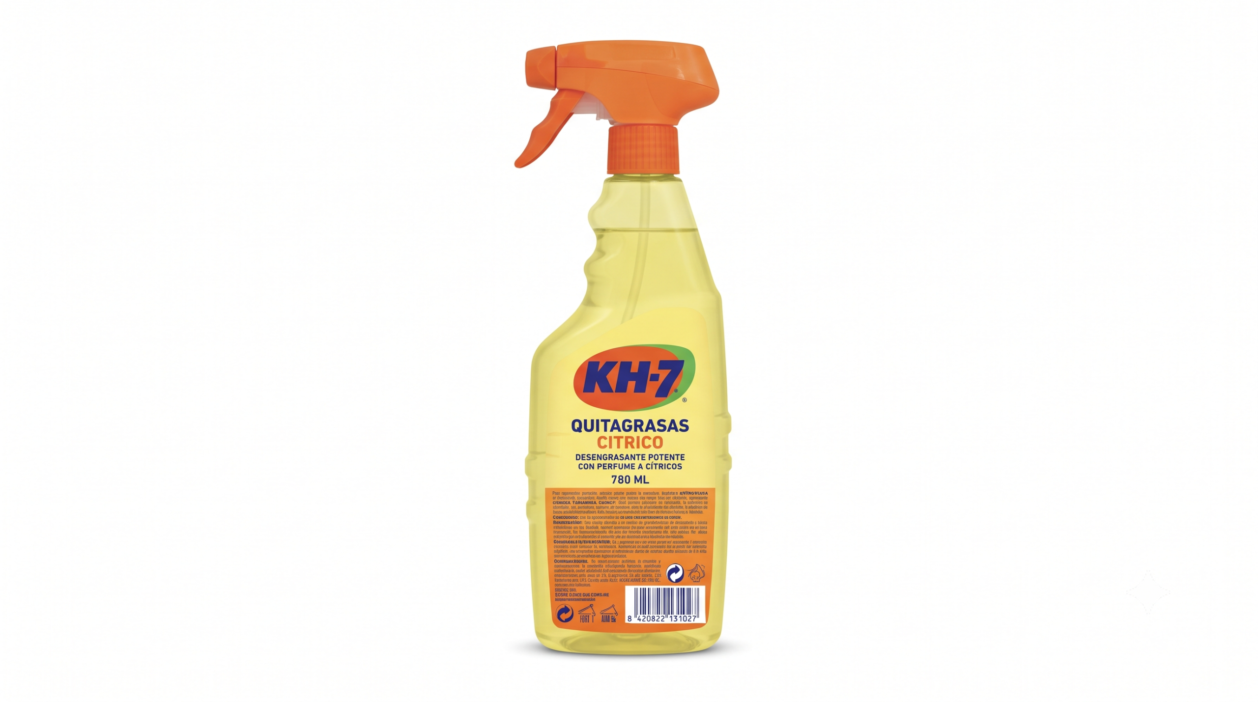 KH-7 Quitagrasas Citrico | 780 ML | Caja de 12