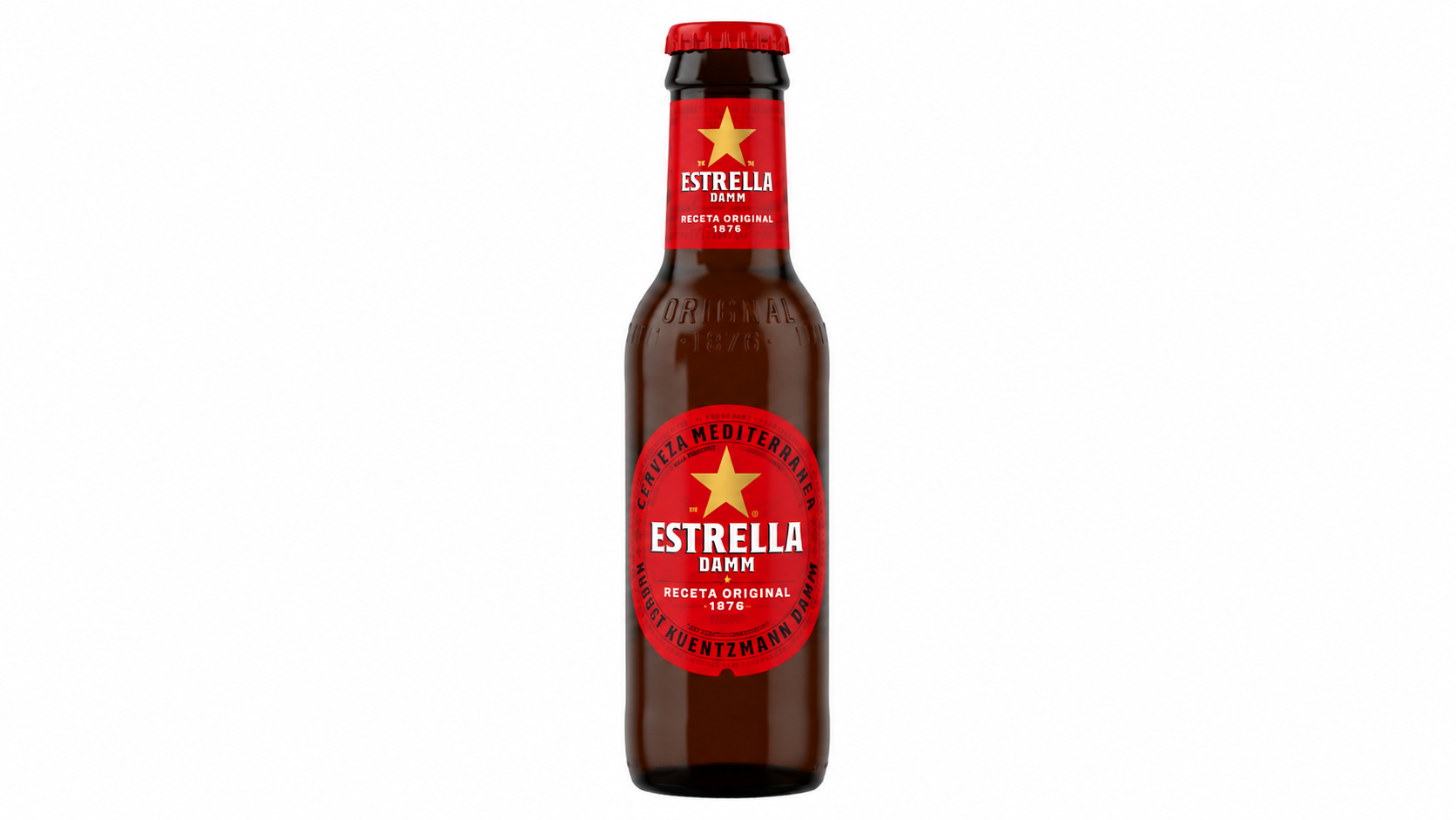 Cerveza Estrella Damm (Rubia) | Caja de 24 Botellas (25 cl) - Cristal - imagen 10