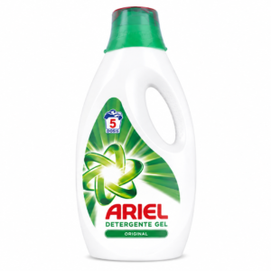 Ariel Detergente GEL | 5 DOSIS / 1350 ML | Caja de 4 | Botella plástico - imagen 9