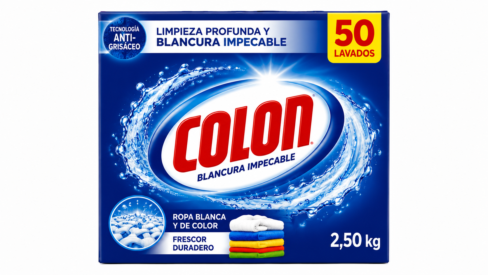 Colon Maleta | 50 LAV. / 2.50KG | Caja de 6 | Caja - imagen 7