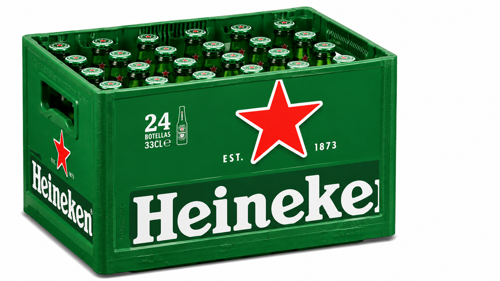 Cerveza Heineken (Rubia) | Caja de 24 Botellas (33 cl) - Retornable - imagen 7