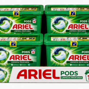 Ariel PODS Color 3EN1 | 40UDS | Caja de 4 | Cápsulas/Pastillas