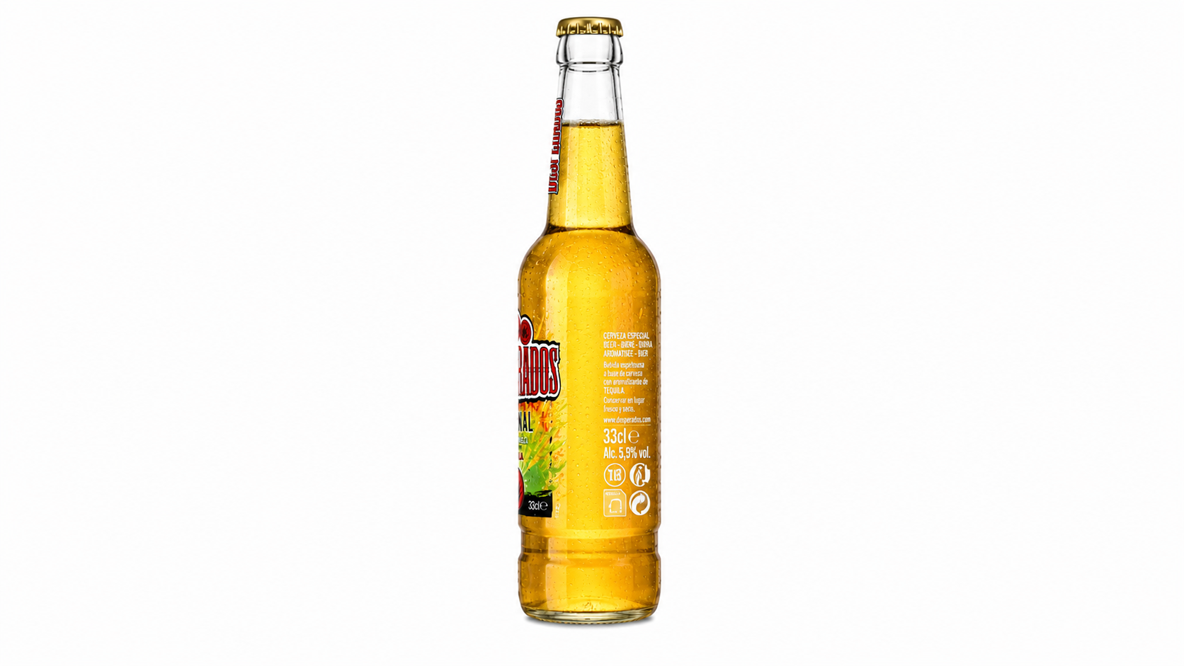 Cerveza Desperados (Rubia con Tequila) | Caja de 24 Botellas (33 cl) - Cristal - imagen 3
