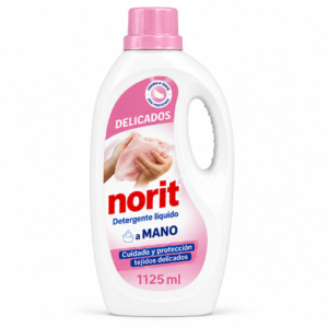 Norit Detergente Liquido MANO Delicados | 1125ML | Caja de 12 | Botella plástico - imagen 5