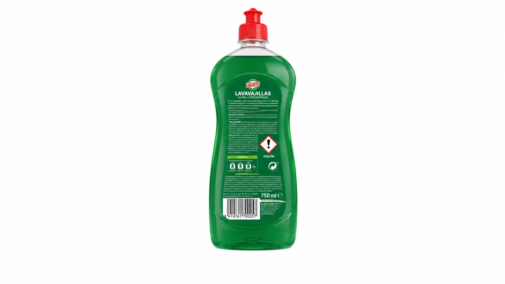 Lavandera Pistola Multiusos Limpiacristales | 750 ML | Caja de 8 | Spray - imagen 8