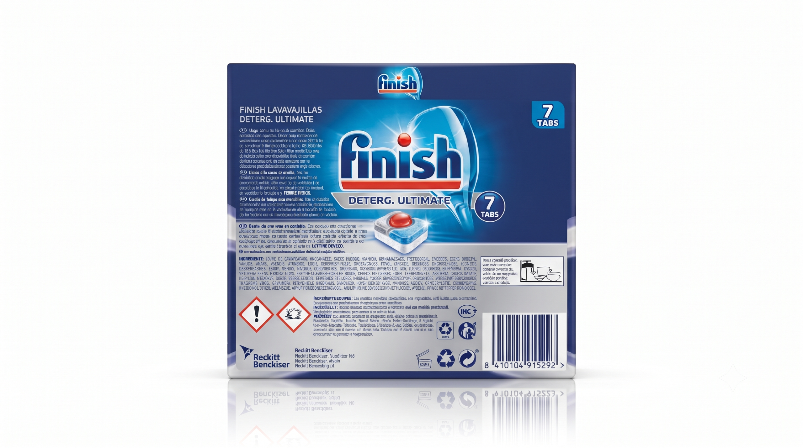 Finish Lavavajill.deterg.ulti MATE | Caja de 7 - imagen 2
