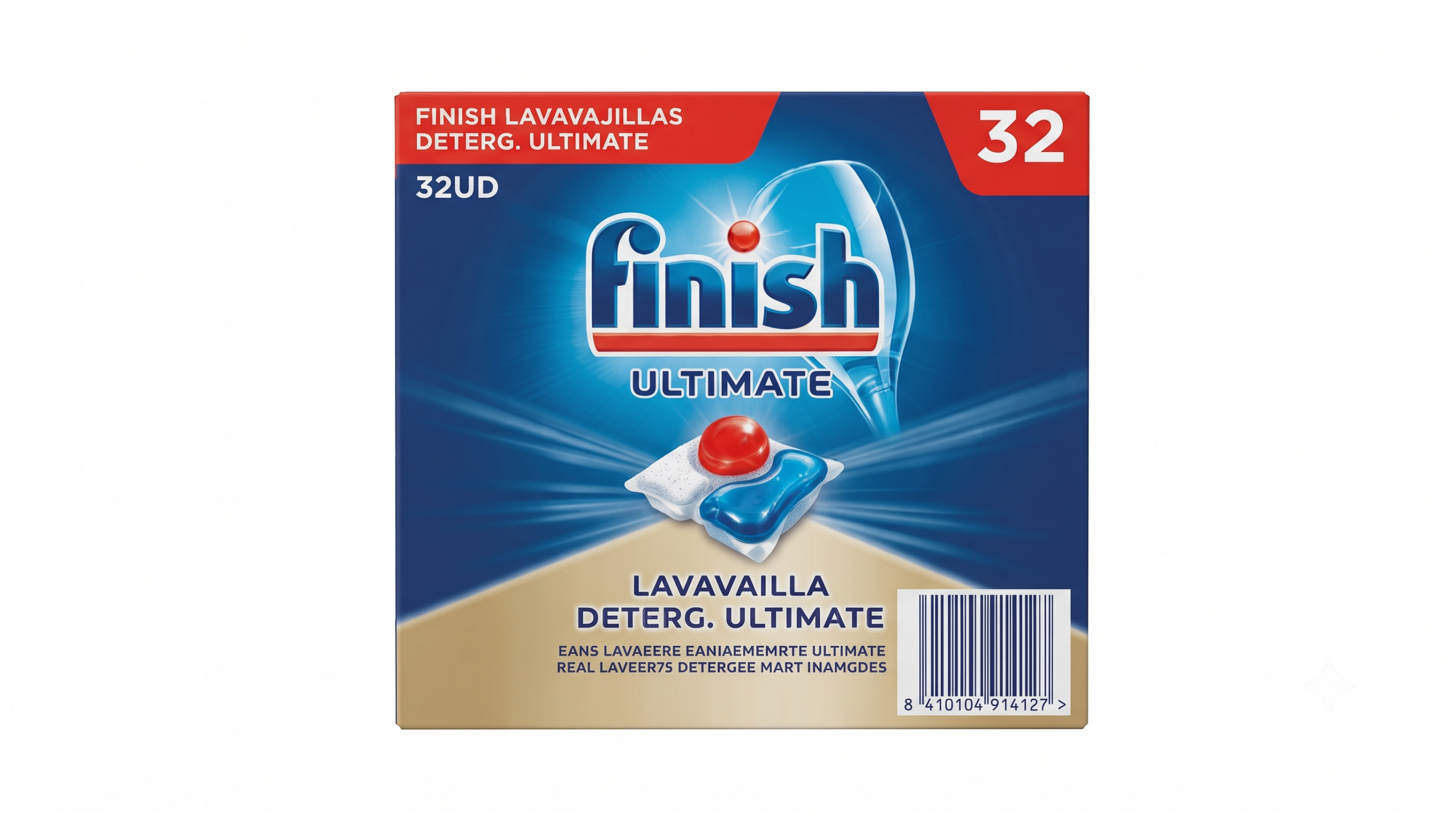 Finish Lavavajill.deterg.ulti MATE | 32UD | Caja de 7 - imagen 2