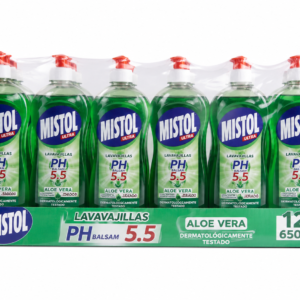 Mistol Ultra VAJ. 650 PH 5.5 ALOE VERA Balsam | Caja de 12