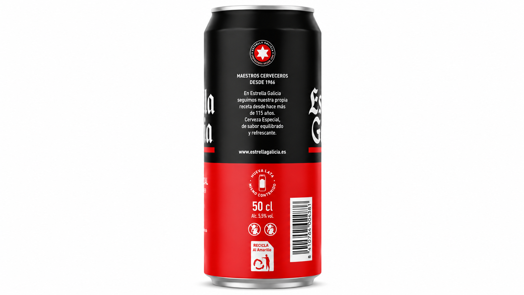 Cerveza Estrella Galicia (Rubia) | Caja de 24 Latas (50 cl) - imagen 17