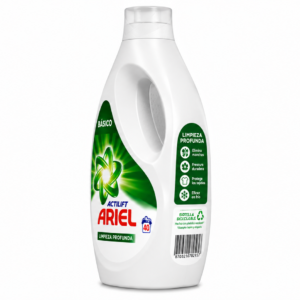 Lavandera Detergente Liquido Flores Silvestre | 36 LAVADOS | Caja de 4 | Botella plástico