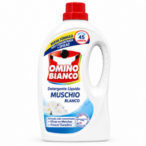 Omino Bianco Deterg.liq | 45 LAV. | Caja de 4 | Botella plástico - imagen 5