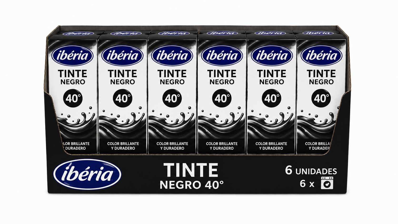 Iberia Tinte Negro 40º | Caja de 6 - imagen 4