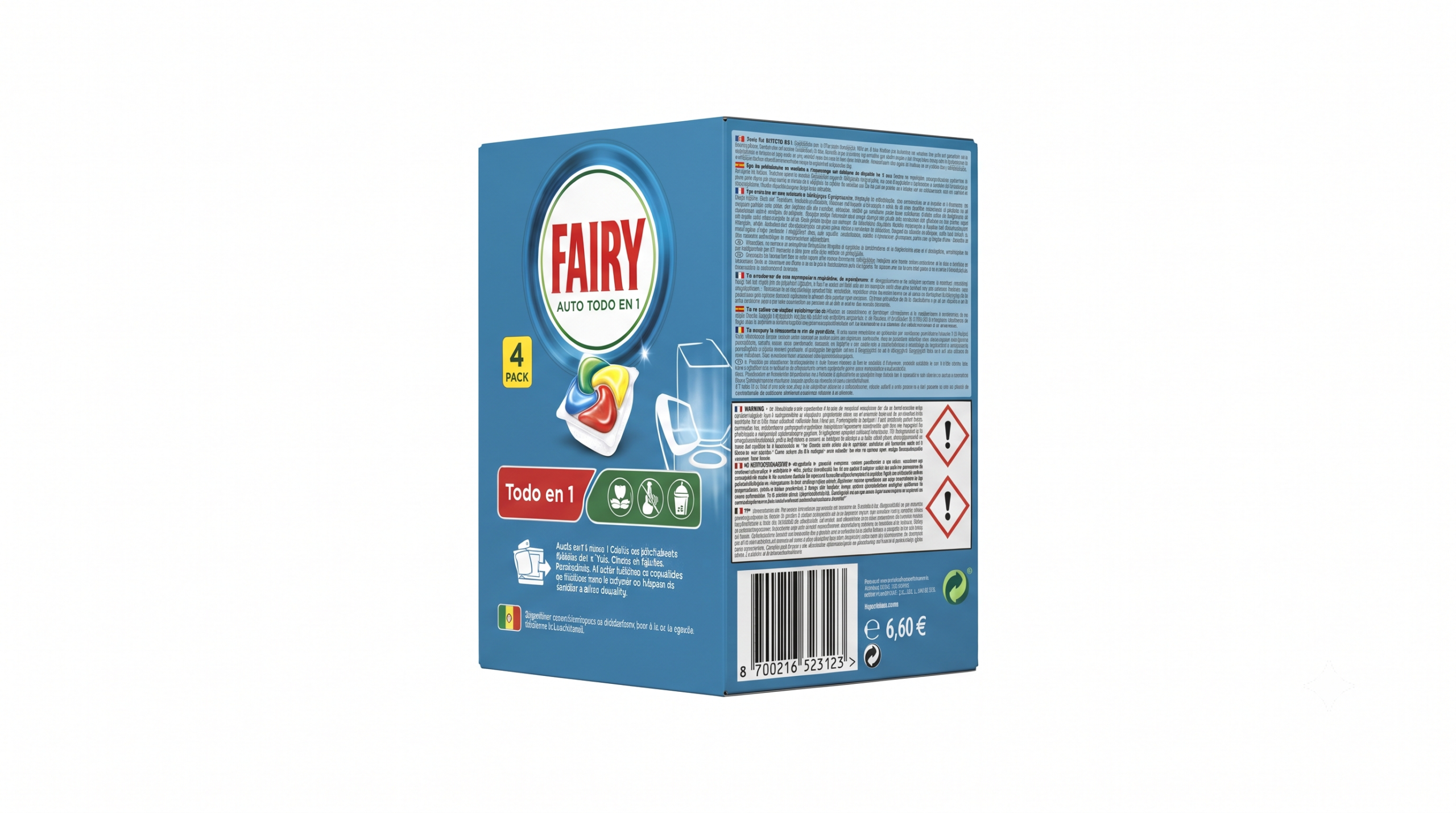 Fairy AUTO TODO EN 1 | Caja de 4 - imagen 5