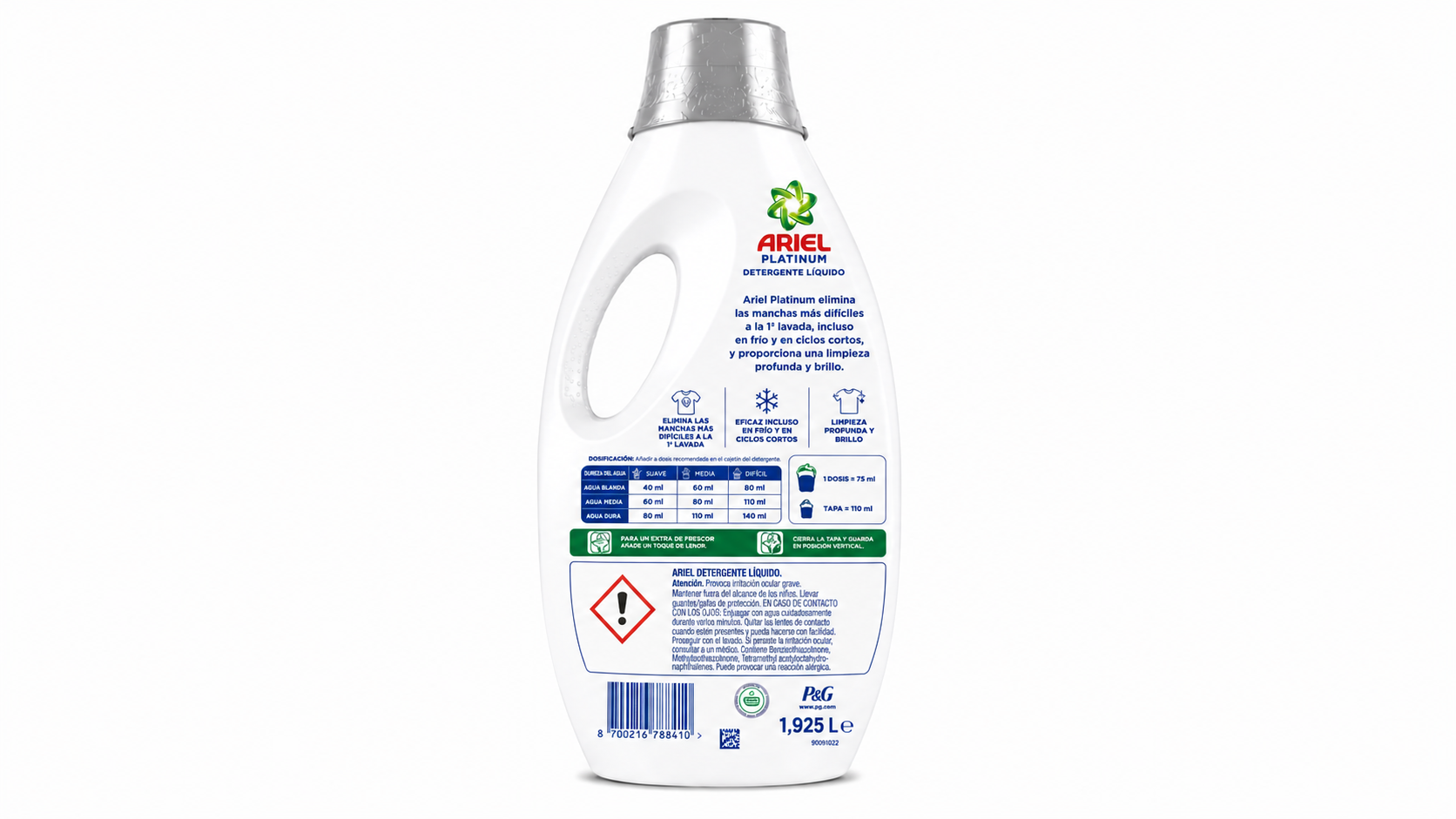 Ariel Detergente Manual | 1 LAVADOS | Caja de 11 - imagen 4