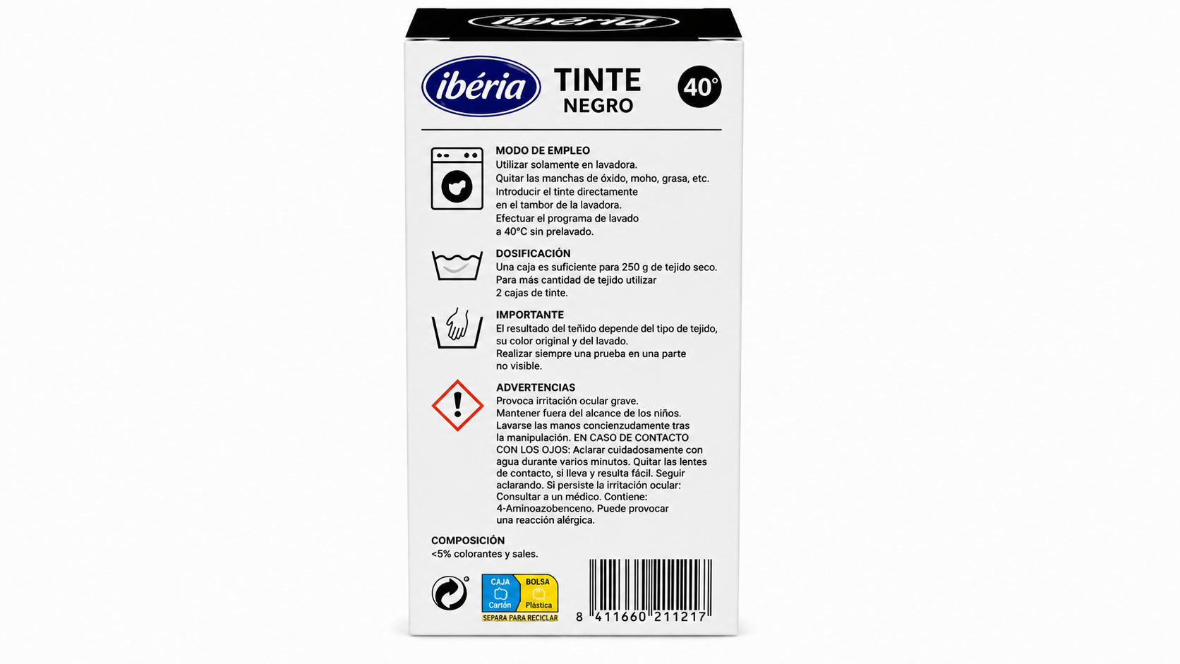 Iberia Tinte Negro 40º | Caja de 6 - imagen 6