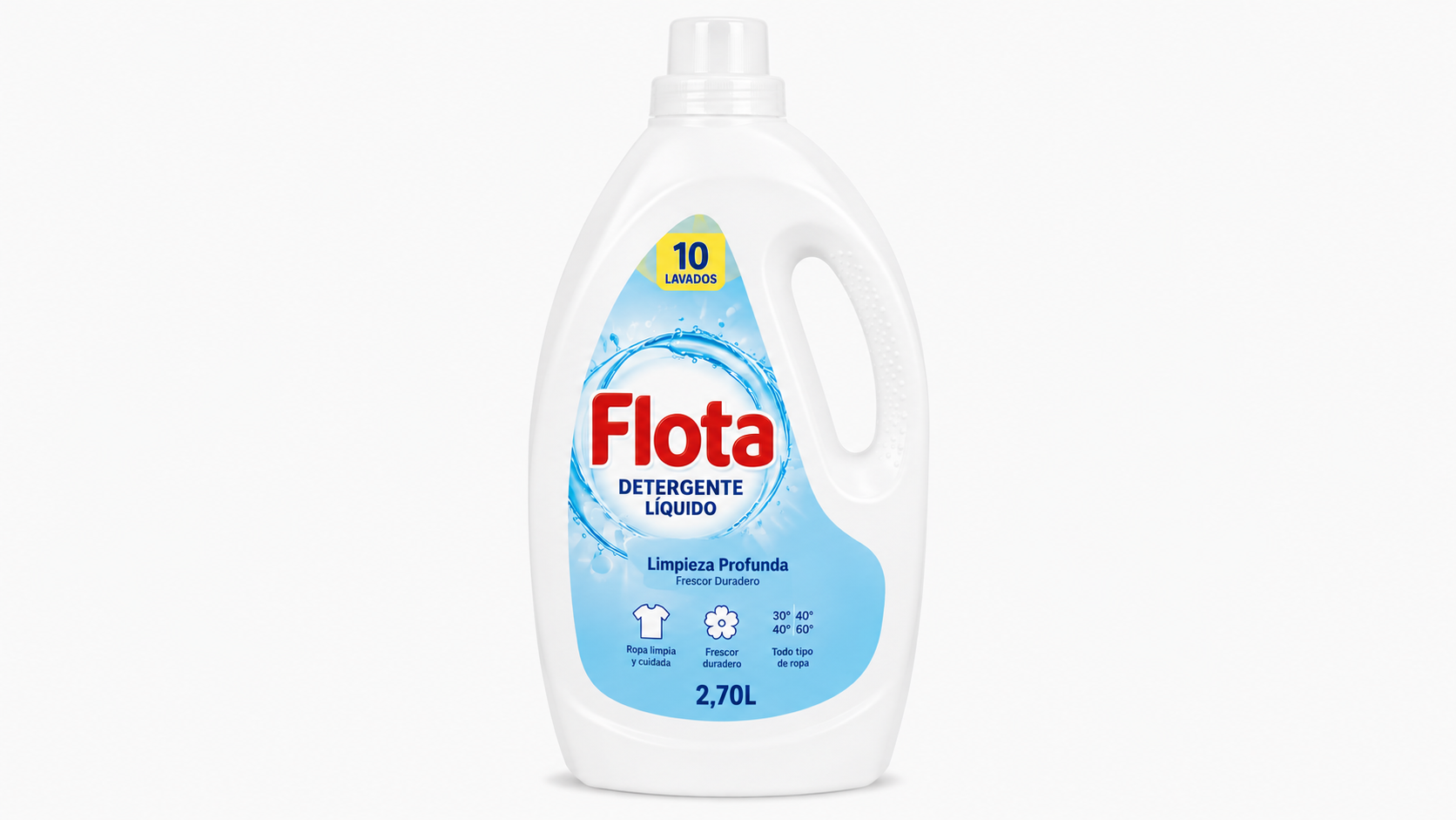Flota Deterg. Liquido | 10LAV. / 2,70L | Caja de 4 | Botella plástico - imagen 15