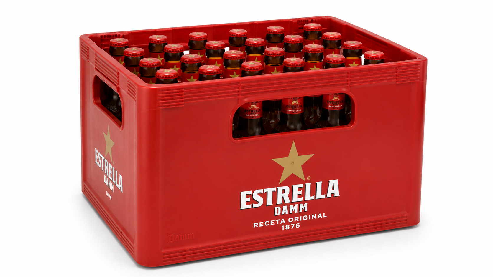 Cerveza Estrella Damm (Rubia) | Caja de 24 Botellas (33 cl) - Cristal - imagen 22