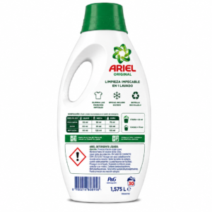 Ariel Original DET LIQ | 1.575L | Caja de 4 | Botella plástico - imagen 4