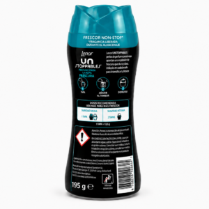 Lenor Unstoppables Perfume PARA LA ROPA Frescura Violeta | 195 GR | Caja de 6